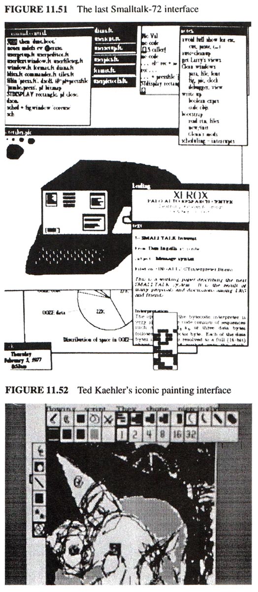 The last Smalltalk-72 Interface, Ted Kaehler's iconic painting interface