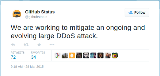 Github DDOS